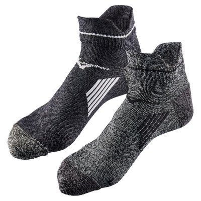 Calcetines Mizuno Active Training Mid 2P Mujer - Grises Oscuro - Chile M408UOIFQB
